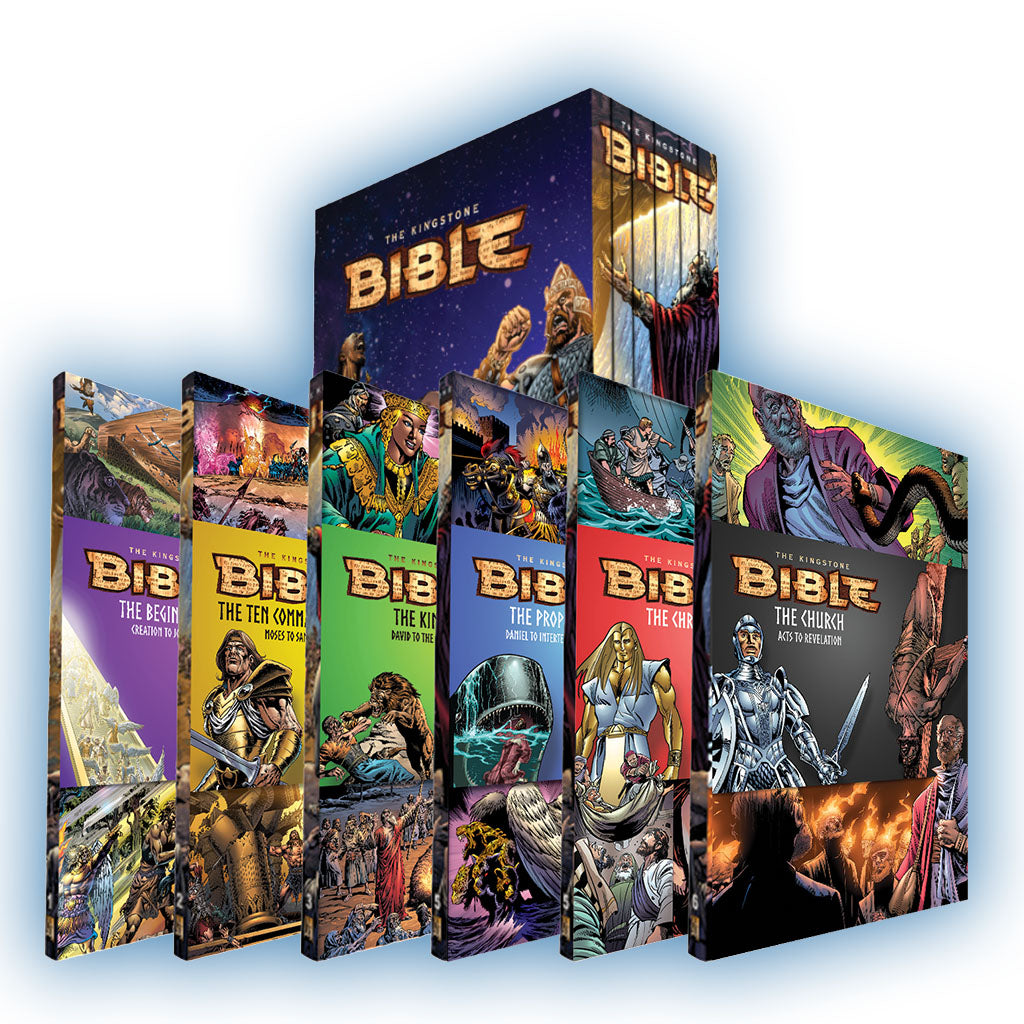 Kingstone Bible 6-Volume Softcover Boxed Set - Kingstone Comics