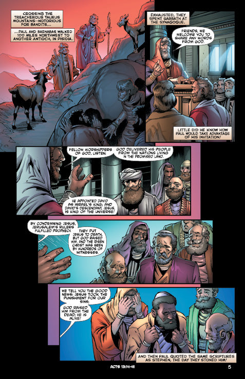 Acts 3: The Apostle - Kingstone Comics