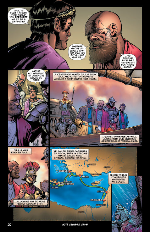 Acts 4: The Martyr - Kingstone Comics