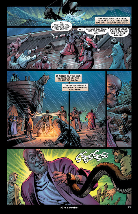 Acts 4: The Martyr - Kingstone Comics