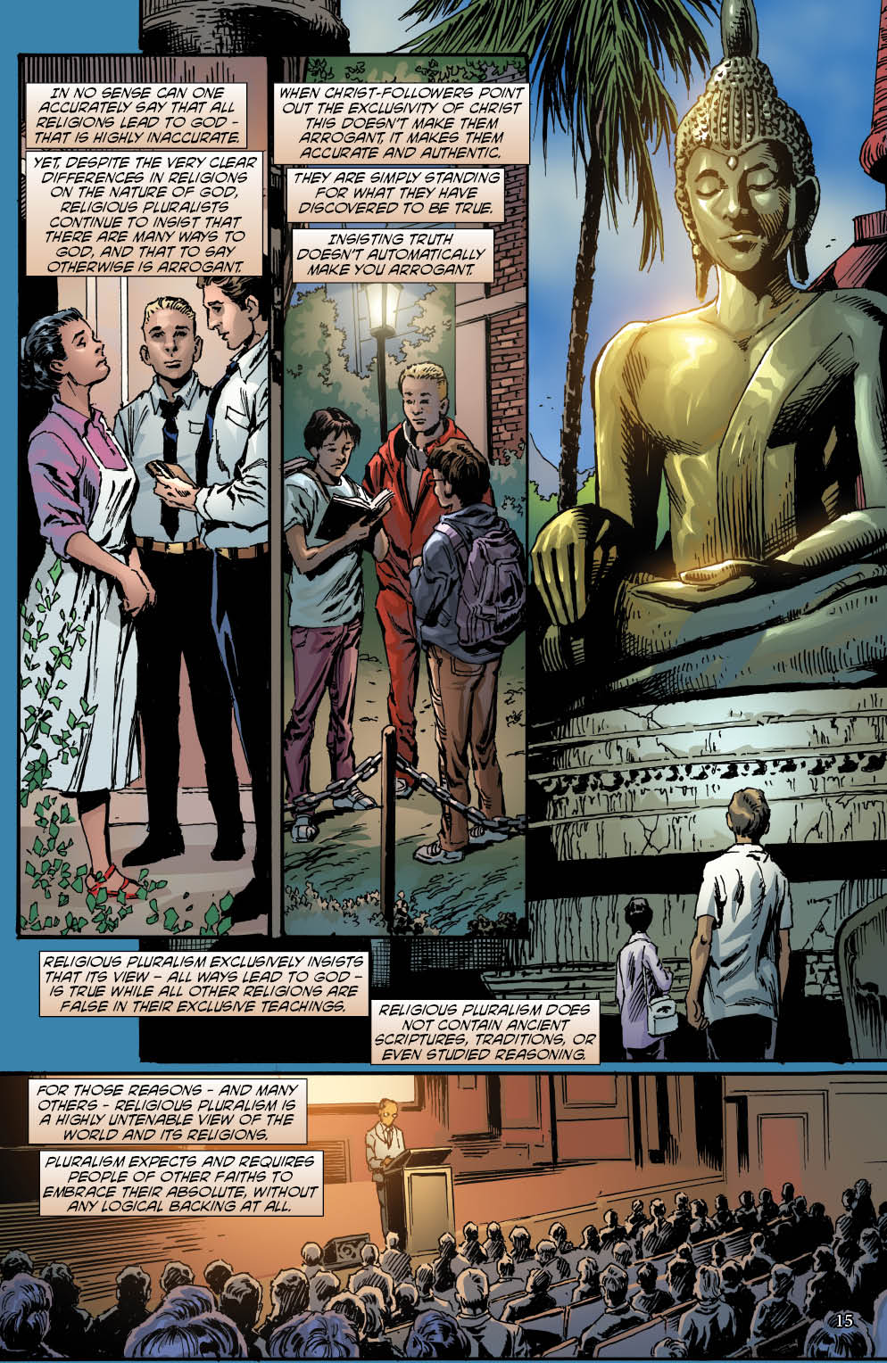 Many Paths to God - Kingstone Comics