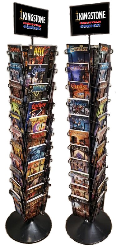 Kingstone Comics 44 Pocket Spinner Rack - Kingstone Comics