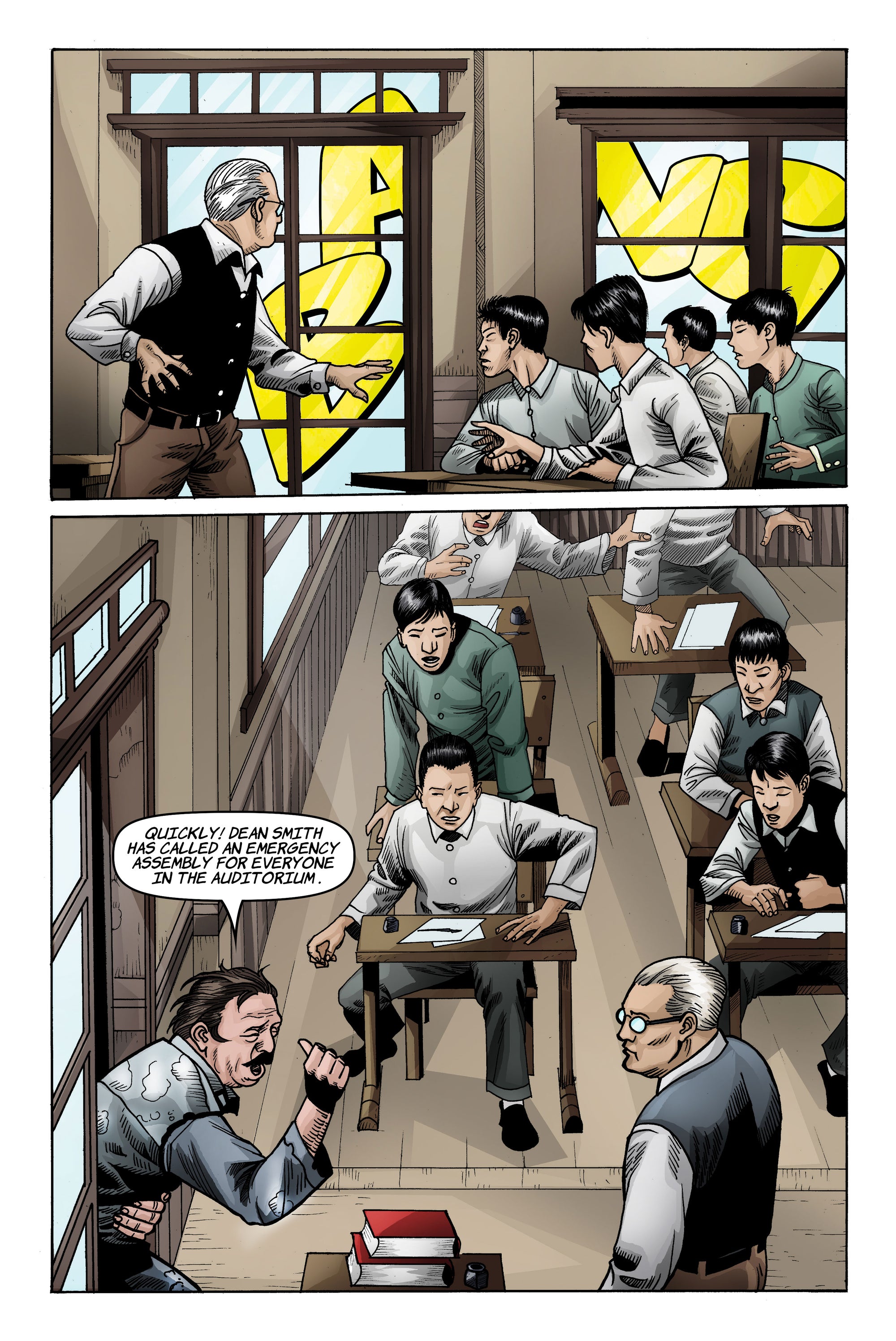 Fleeing Darkness Issue 1 - Kingstone Comics