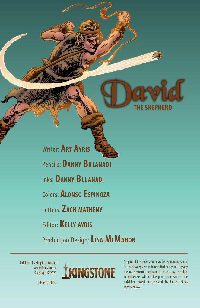 David 1: The Shepherd  - Kingstone Comics