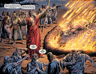 comic panels from "Elijah"
