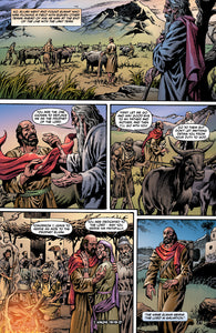 comic panels from "Elijah"