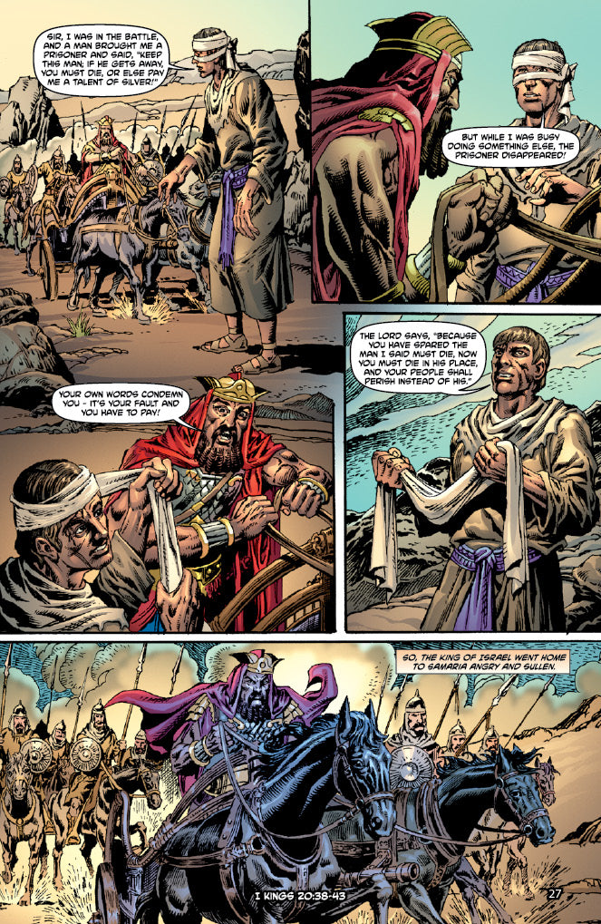 comic panels from "Elijah"