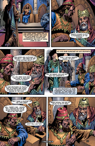 comic panels from "Elijah"