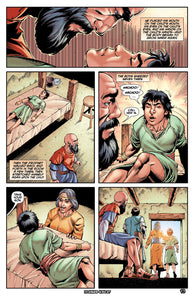comic panels from "Elisha"