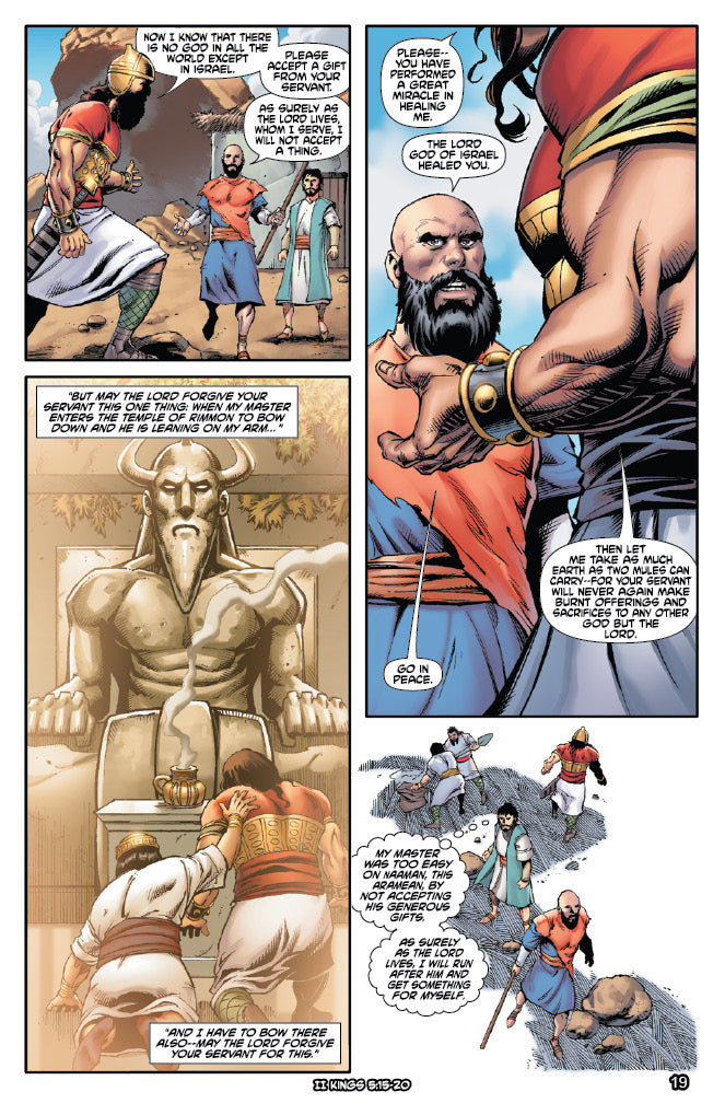 comic panels from "Elisha"