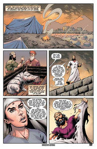 comic panels from "Elisha"