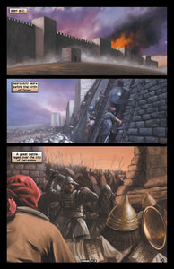 comic panels from "Babylon 1: Exile"