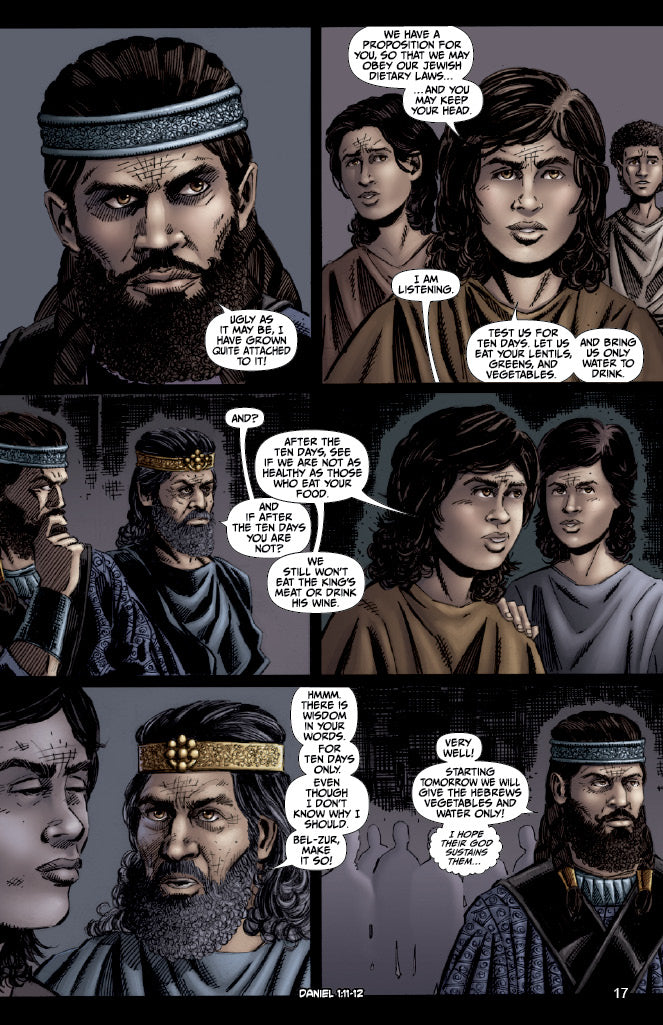 comic panels from "Babylon 1: Exile"