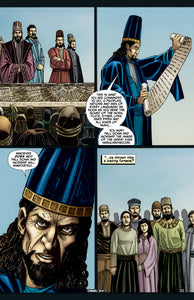 comic panels from "Babylon 1: Exile"