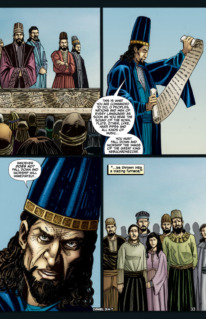 comic panels from "Babylon 1: Exile"