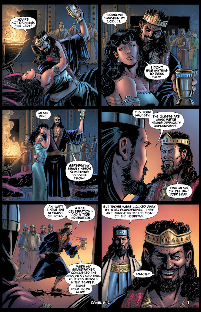 comic panels from "Babylon 3: Conquest"