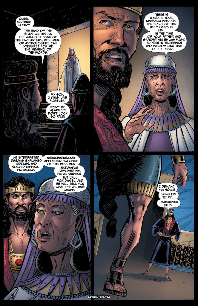 comic panels from "Babylon 3: Conquest"