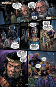comic panels from "Babylon 3: Conquest"