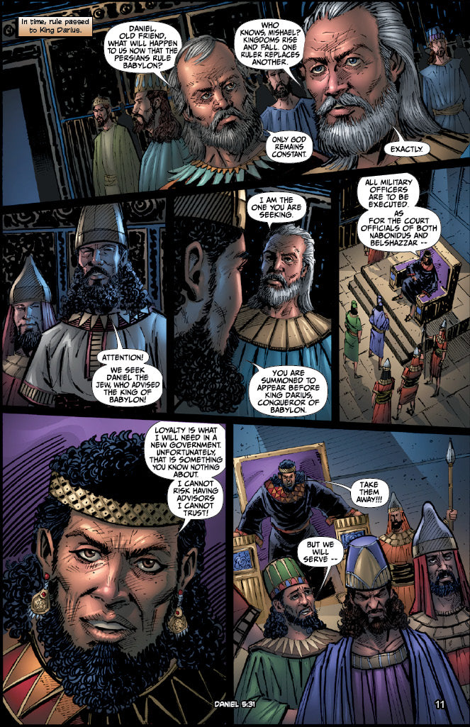 comic panels from "Babylon 3: Conquest"