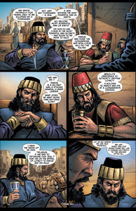 comic panels from "Babylon 3: Conquest"