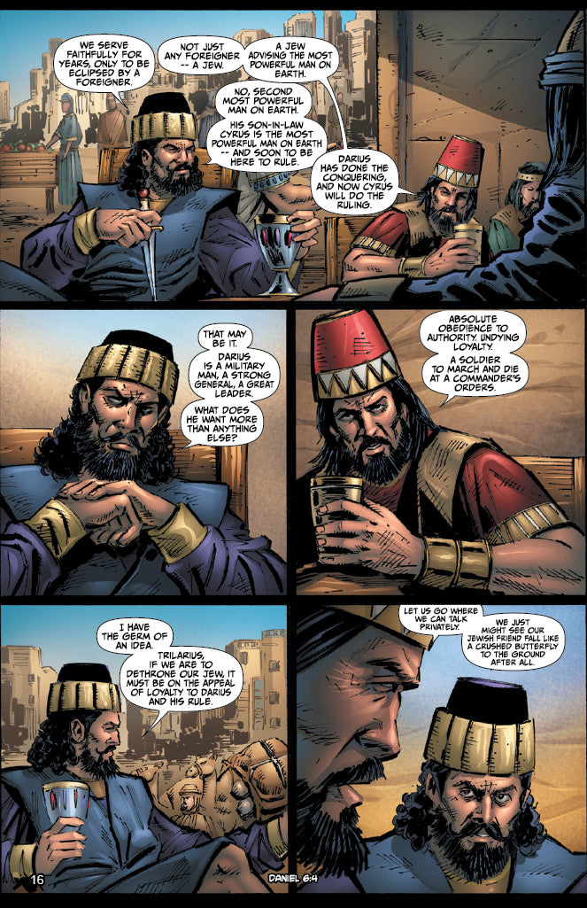 comic panels from "Babylon 3: Conquest"