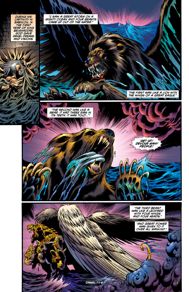 comic panels from "Babylon 4: Kingdom"