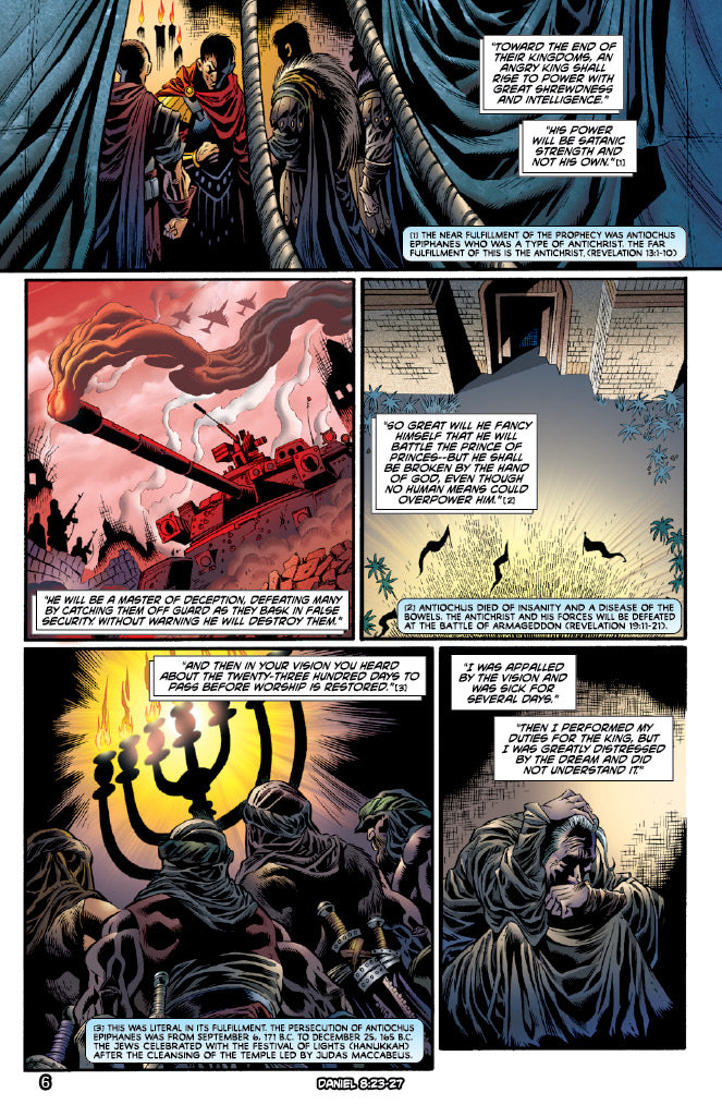 comic panels from "Babylon 4: Kingdom"