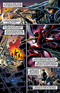 comic panels from "Babylon 4: Kingdom"