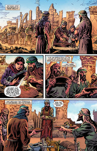 comic panels from "Ezra"