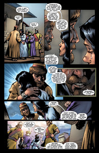 comic panels from "Esther"