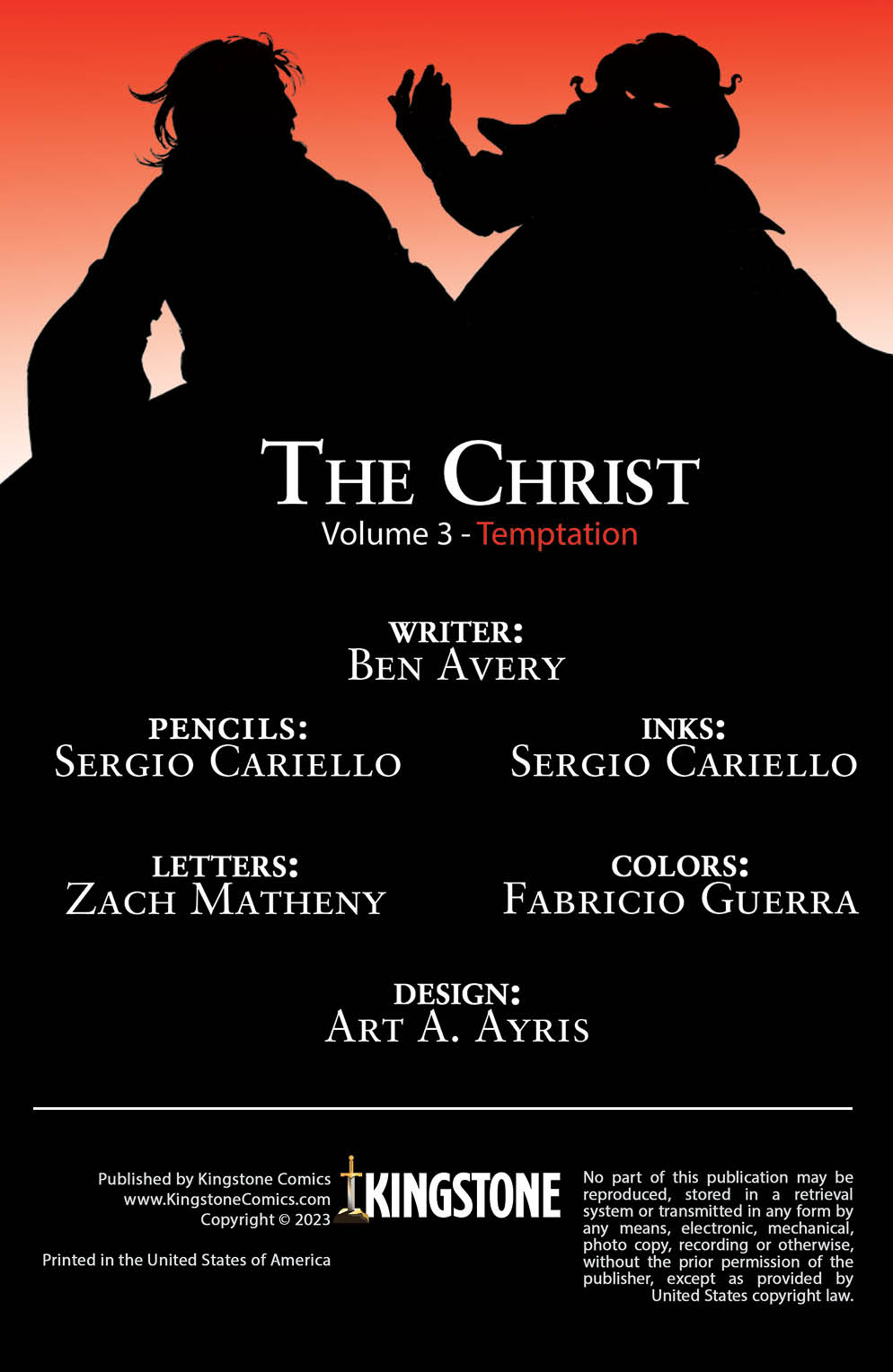 The Christ Volume 3