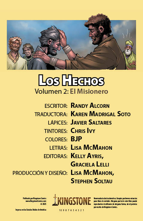 Los Hechos Volumen 2: El Misionero (Digital)