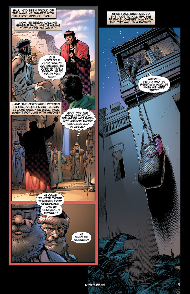 comic panel from "Acts: The Missionary"