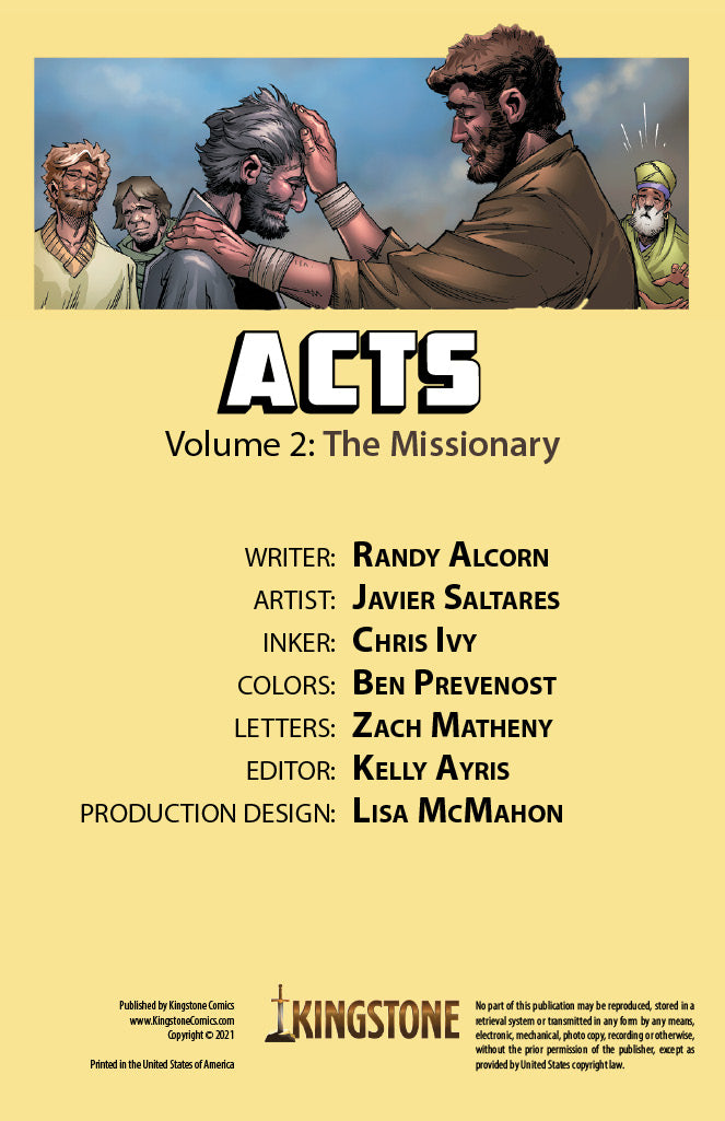 credits from "Acts: The Missionary"