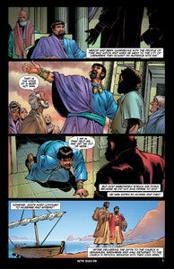 comic panels from "Acts: The Apostle"