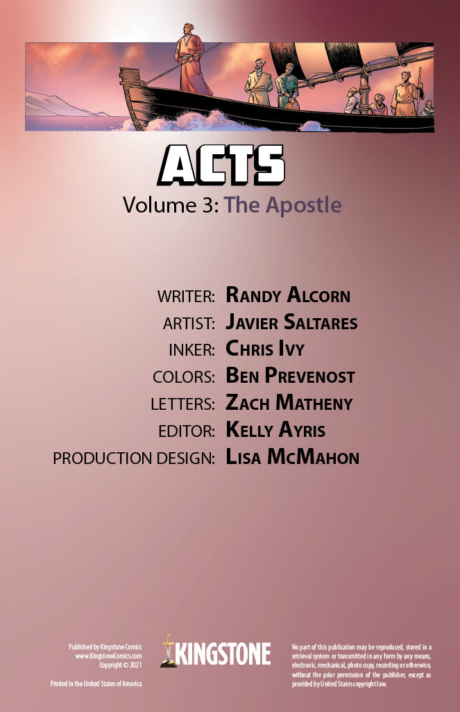 credits from "Acts: The Apostle"