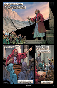 comic panels from "Acts: The Martyr"