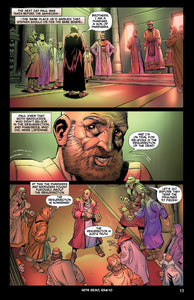 comic panels from "Acts: The Martyr"