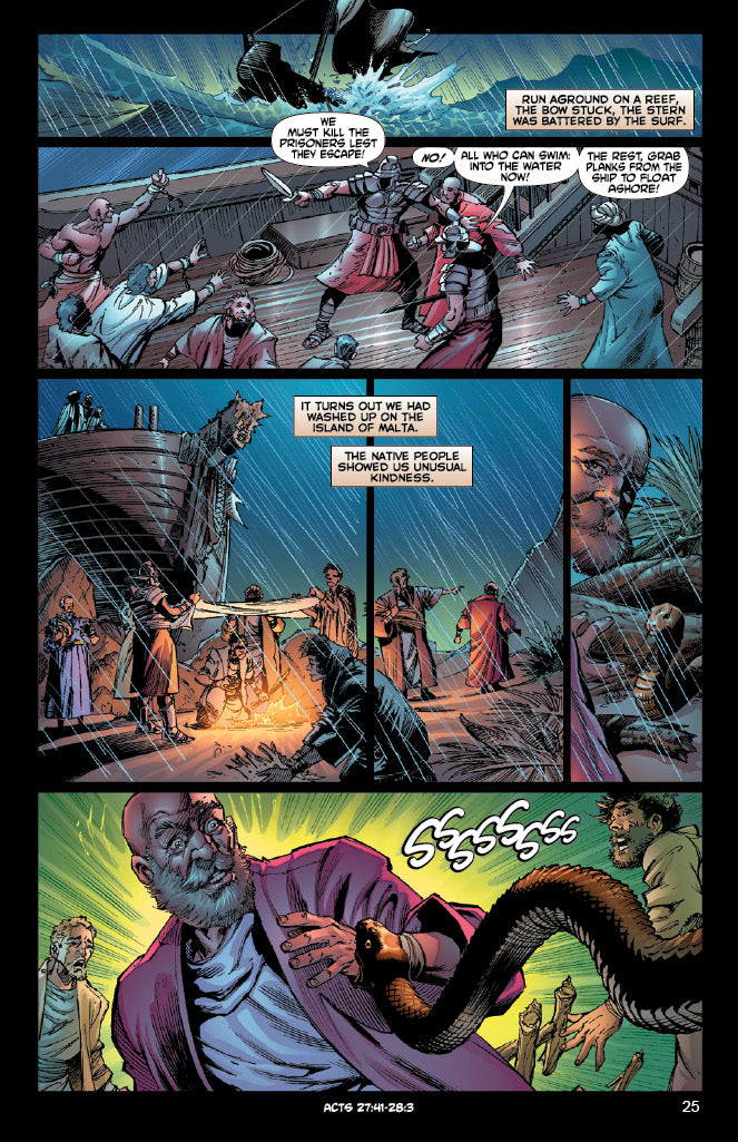 Acts 4: The Martyr - Kingstone Comics