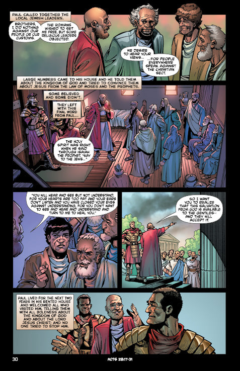 Acts 4: The Martyr - Kingstone Comics