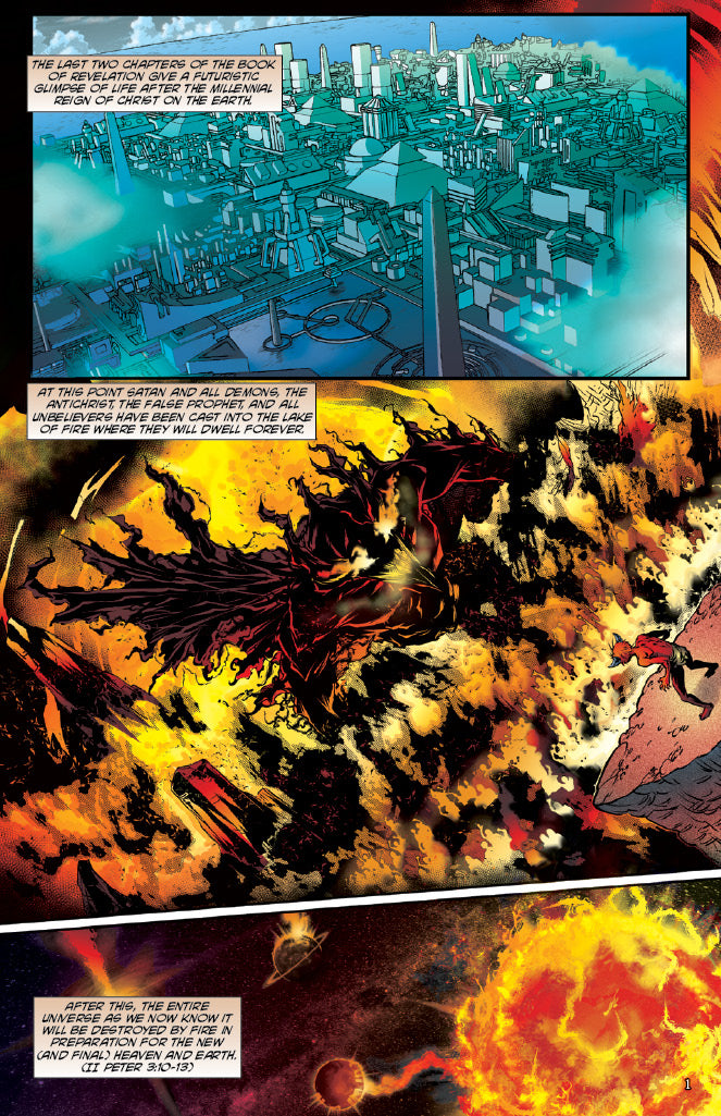 comic panels from "The Eternals"