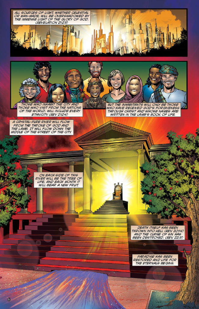 comic panels from "The Eternals"