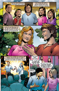 comic panels from "The Eternals"