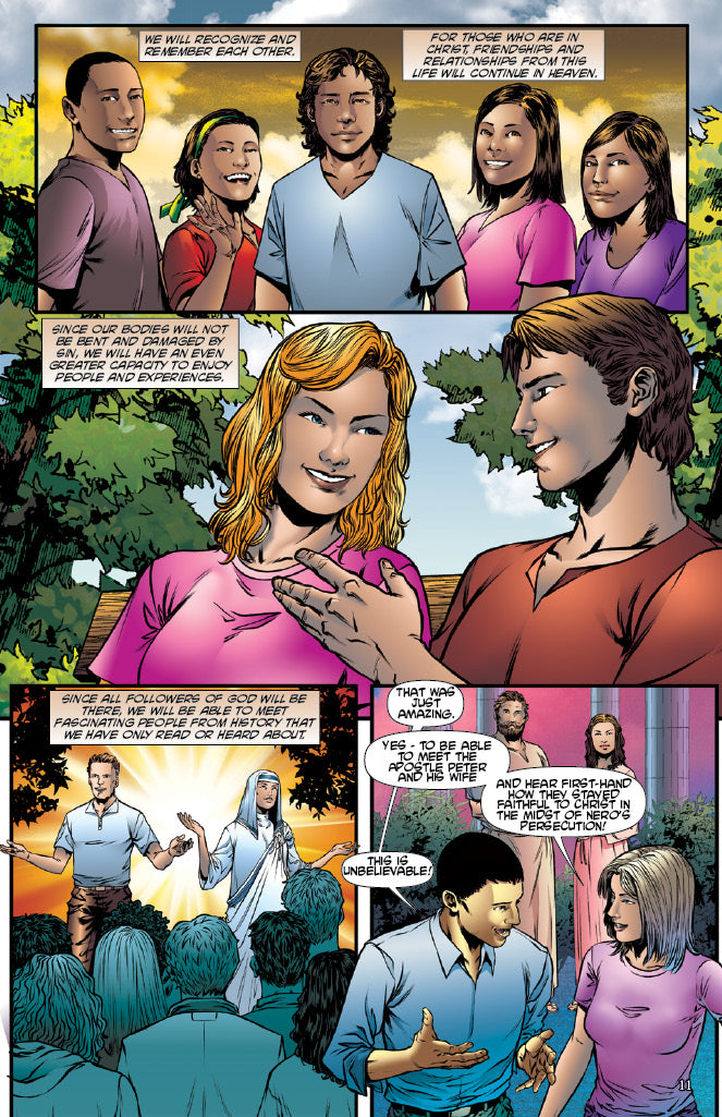 comic panels from "The Eternals"