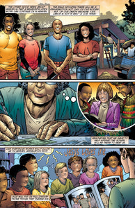 comic panels from "The Eternals"