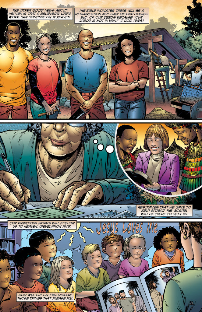 comic panels from "The Eternals"
