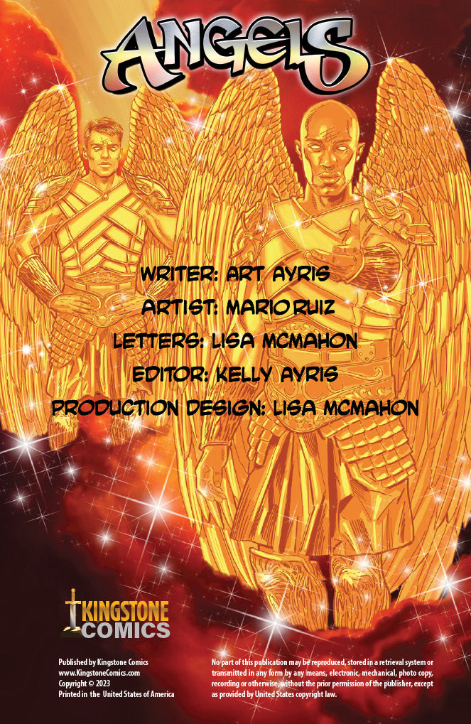 "Angels" credits page