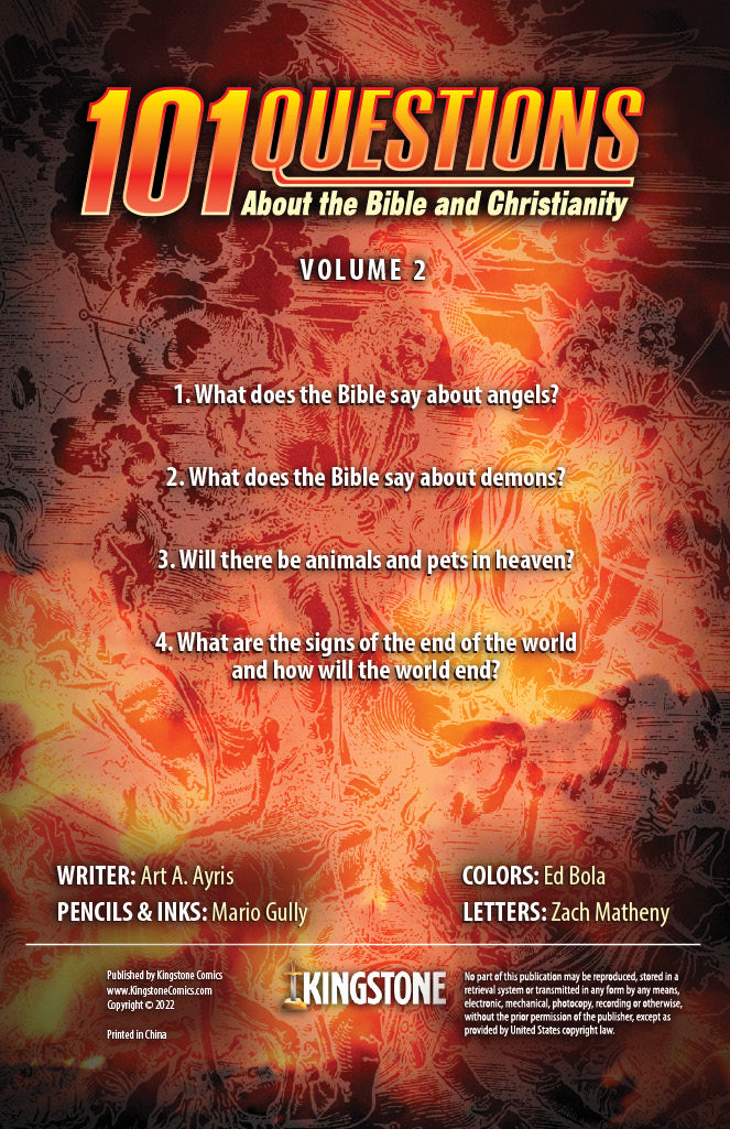 Volume 2 credits page