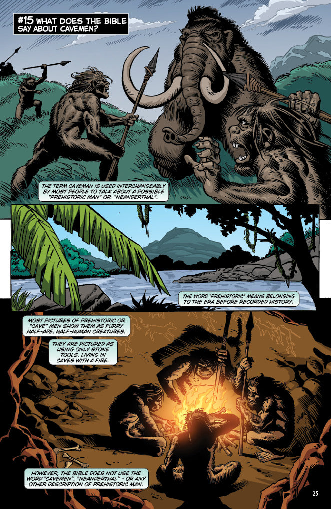 What does the Bible say about caveman