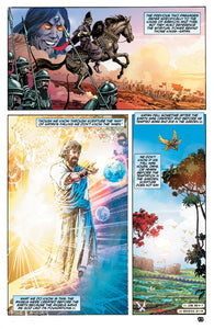 Comic book panels about Lucifer